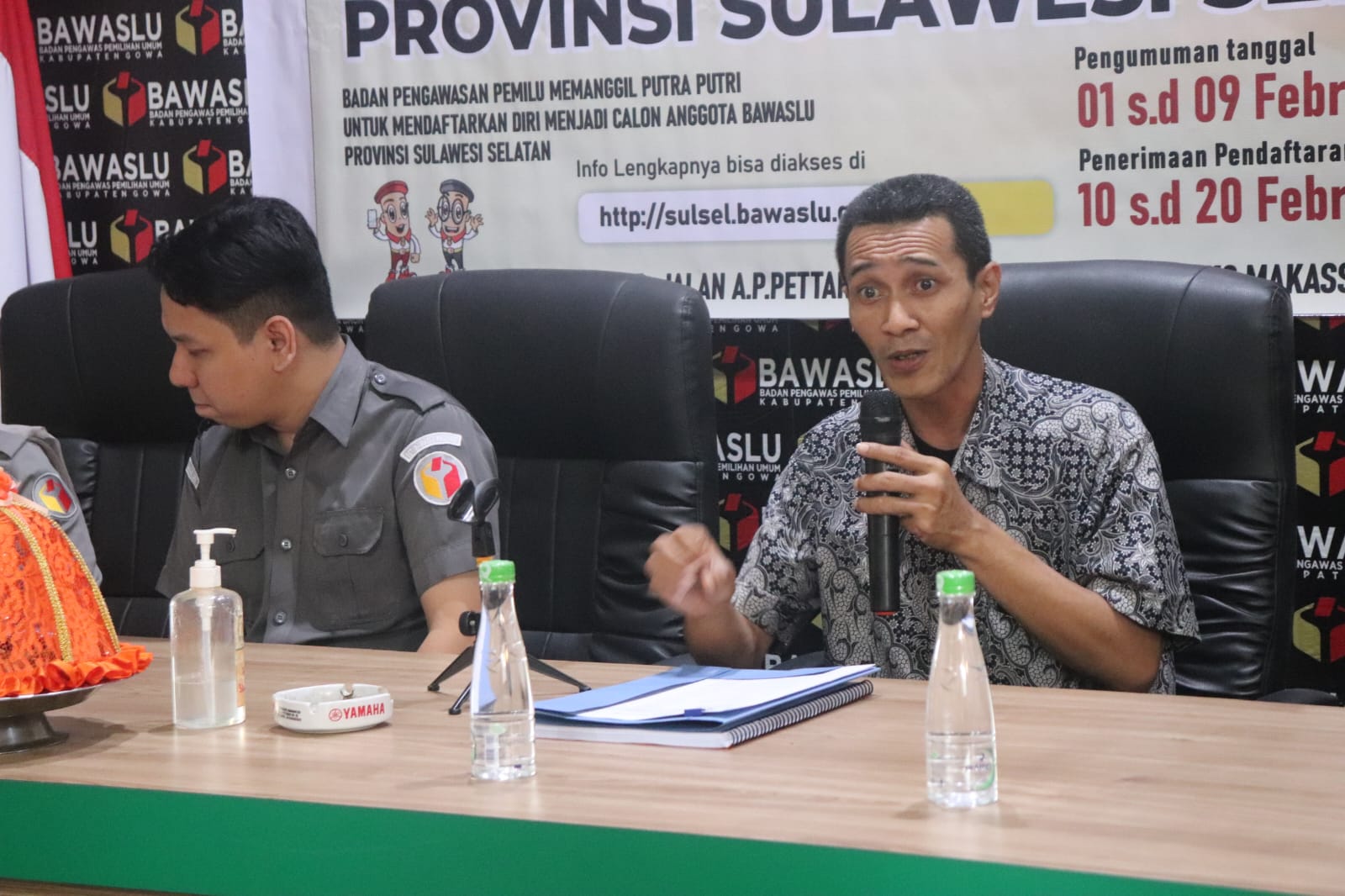 Bawaslu Gowa Terima Kunjungan Timsel Bawaslu Sulsel 